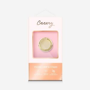 Casery Phone Grip Stand Ring Gold